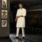 Pistachio Green Embroidered Kurta With Pintex