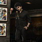 Black Embroidered Champange Shirt