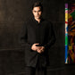 Black Full Embroidered Blingy Jodhpuri