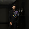 Black Hand Painted Prince Suit